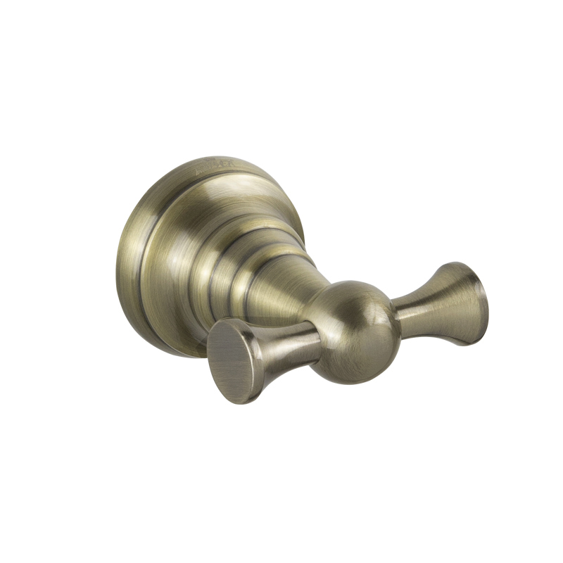 Крючок двойной Kaiser KH-4202 бронза