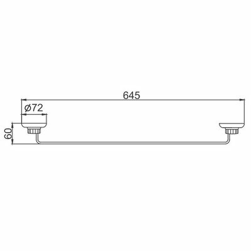 Полотенцедержатель Frap 39 F3901