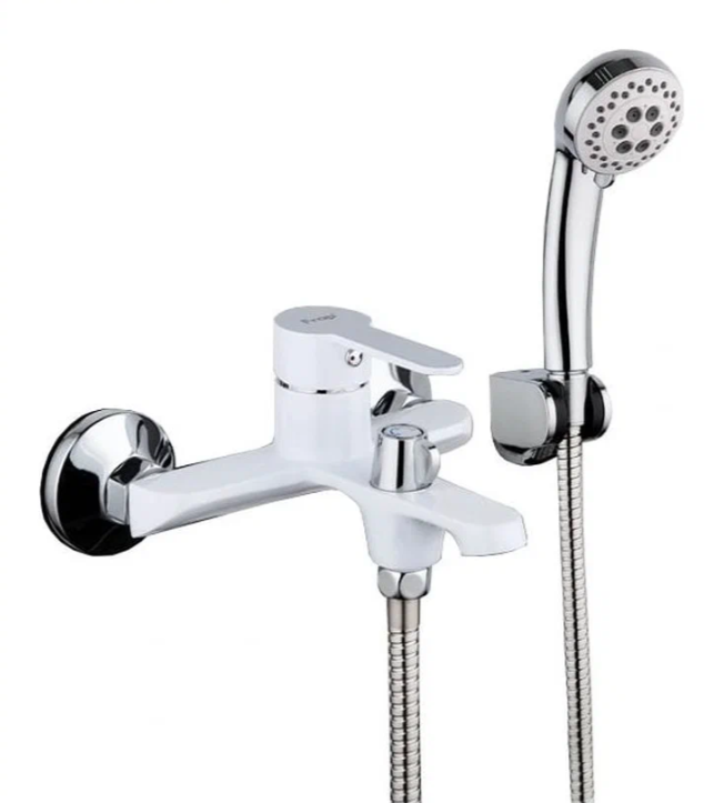 Смеситель для ванны Frap H41 F3241 белый-хром