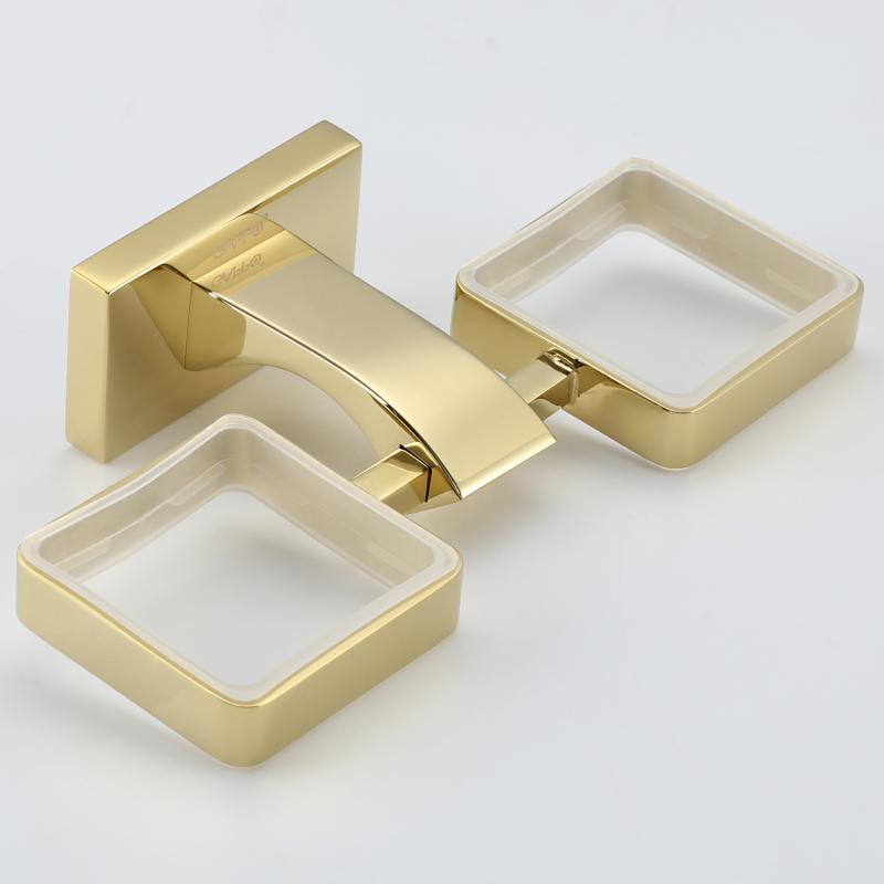 Стаканы для ванны Gappo G07-3 G0708-3 золото