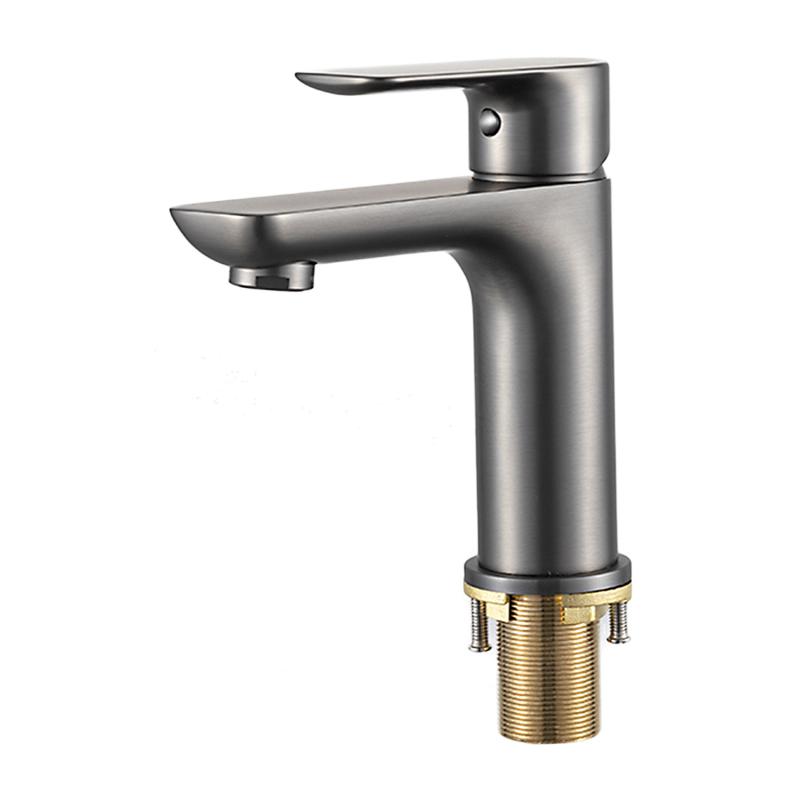 Смеситель для раковины Gappo G48-9 G1048-9 оружейная сталь