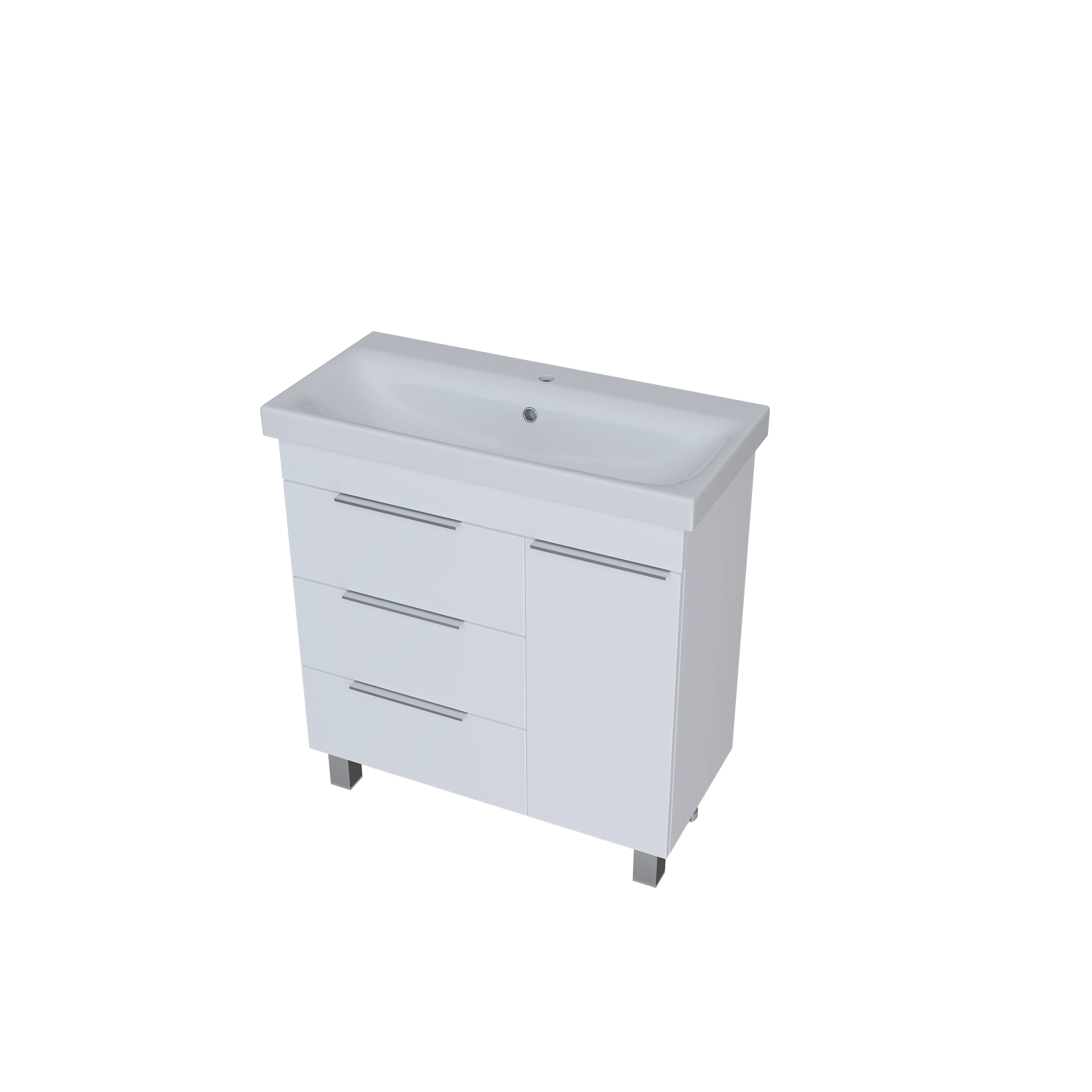 Тумба 1Marka Gaula 80Н 3я 1д White