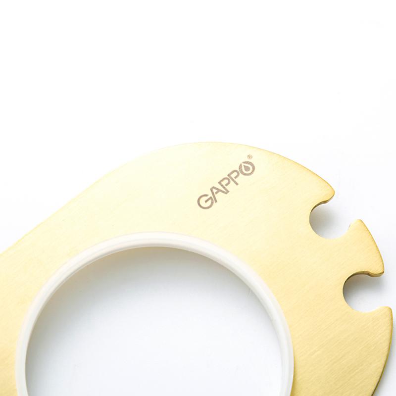 Стаканы для ванны Gappo G309-3 G30908-3 золотой сатин