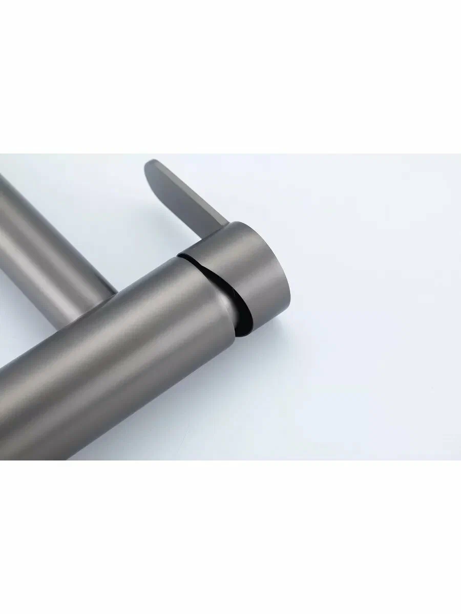 Высокий смеситель для раковины Frap H801-9 F10801-29 оружейная сталь