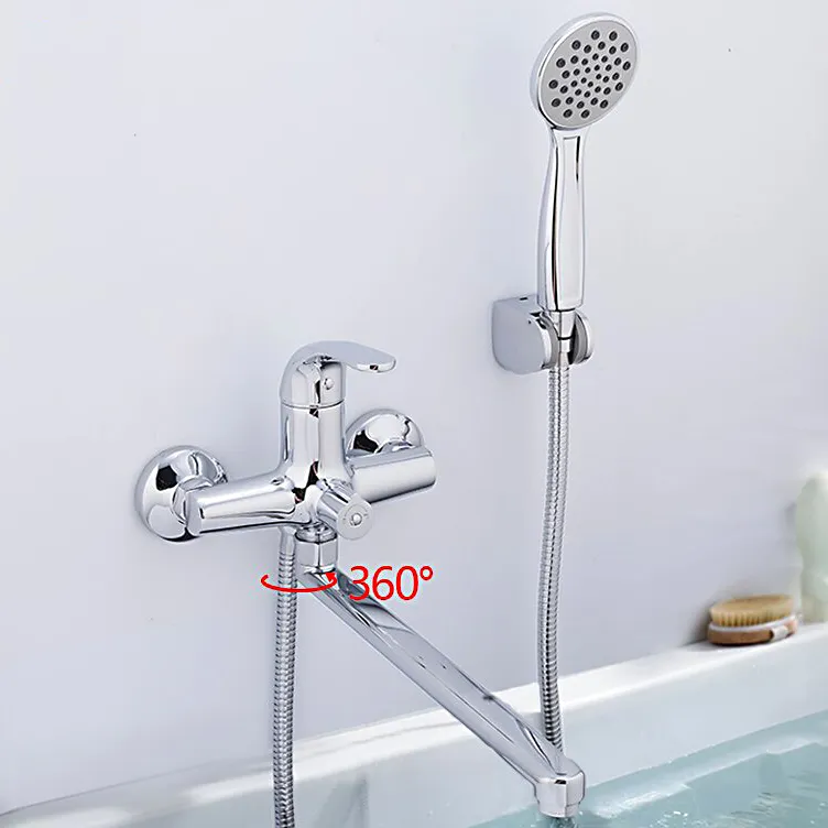 Смеситель для ванны Gappo G35 G2235 хром