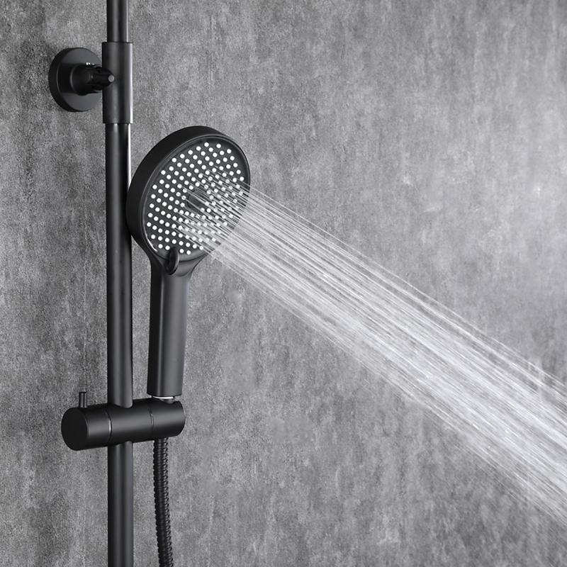 Душевая система Frap H75-6 F2475-6 черный