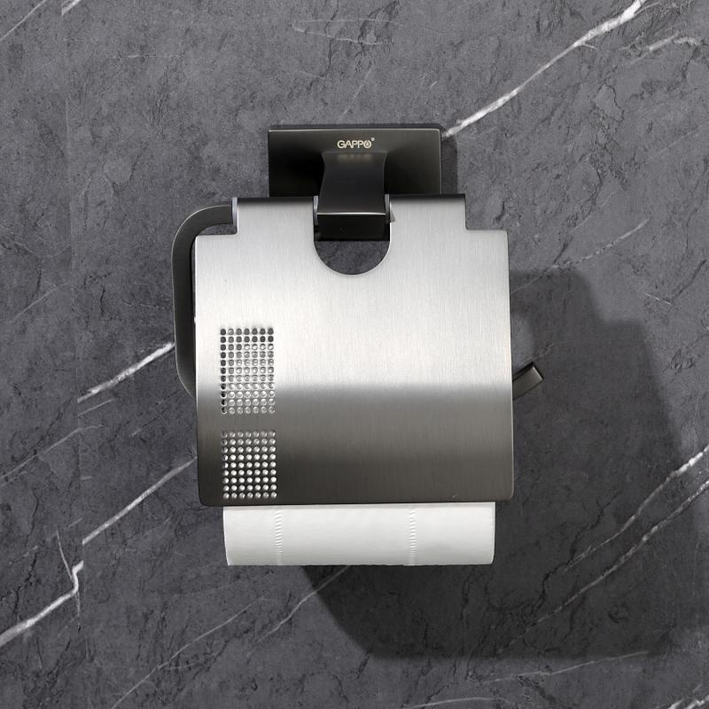 Держатель туалетной бумаги Gappo G07-9 G0703-9 оружейная сталь