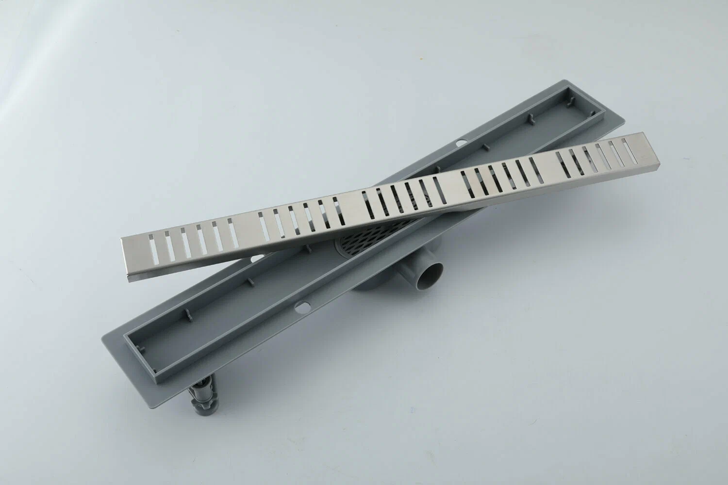 Душевой трап 50 см с комбинированным затвором Gappo G85007-5 сталь