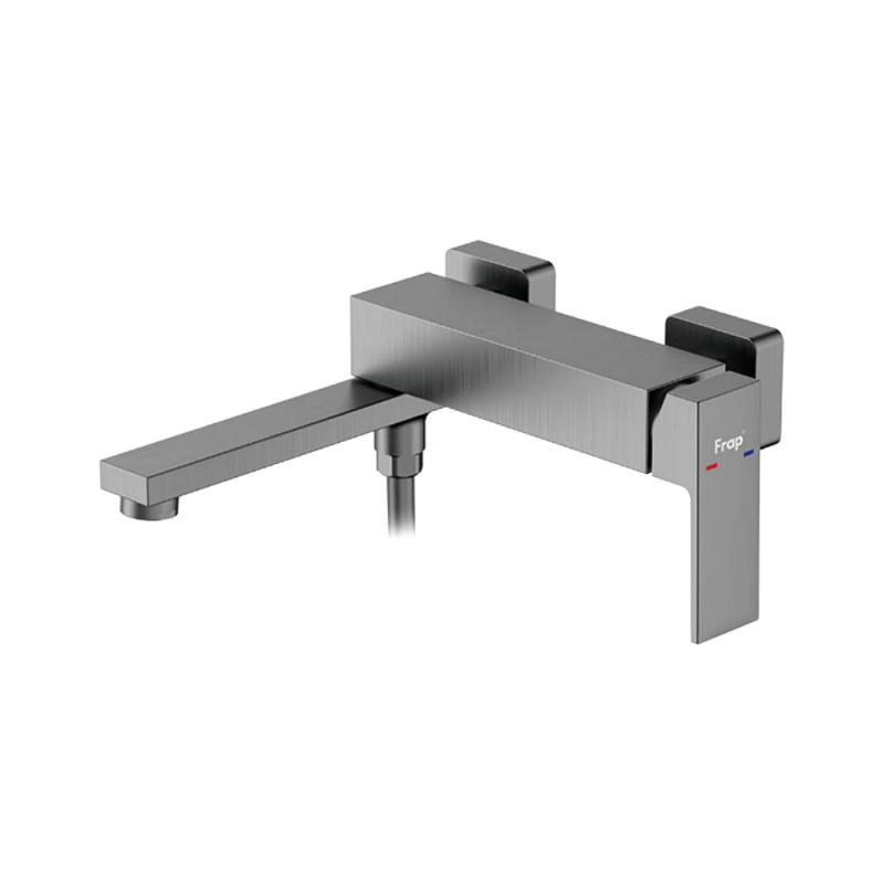 Смеситель для ванны Frap H91-9 F3291-9 оружейная сталь