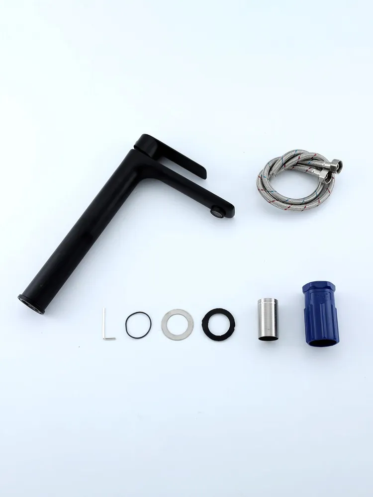 Высокий смеситель для раковины Frap H806-6 F10806-26 черный