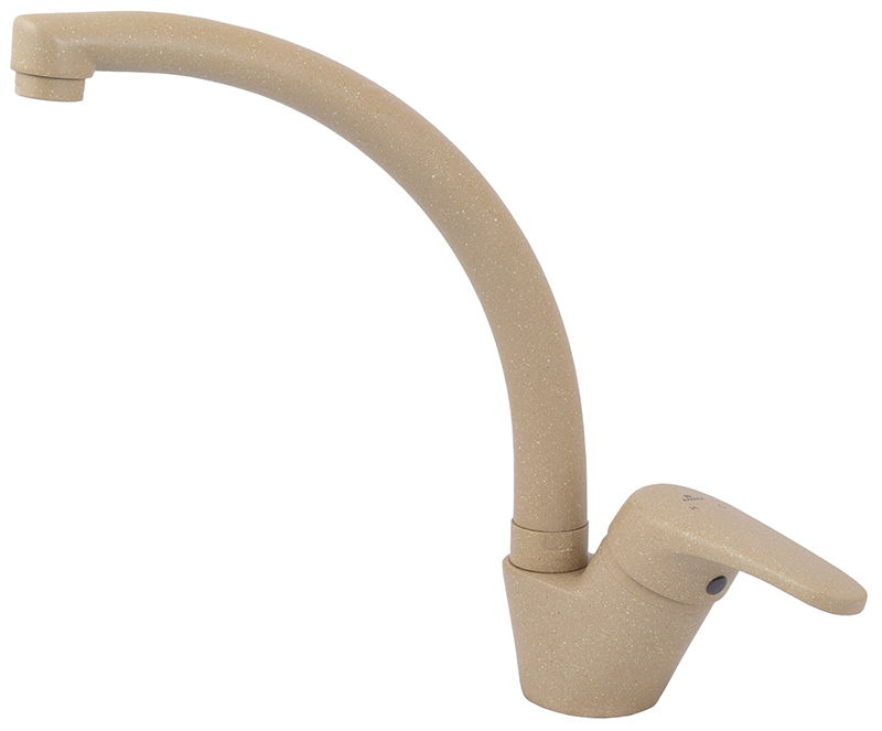 Смеситель для кухни  Kaiser County 55244-6 бежевый мрамор