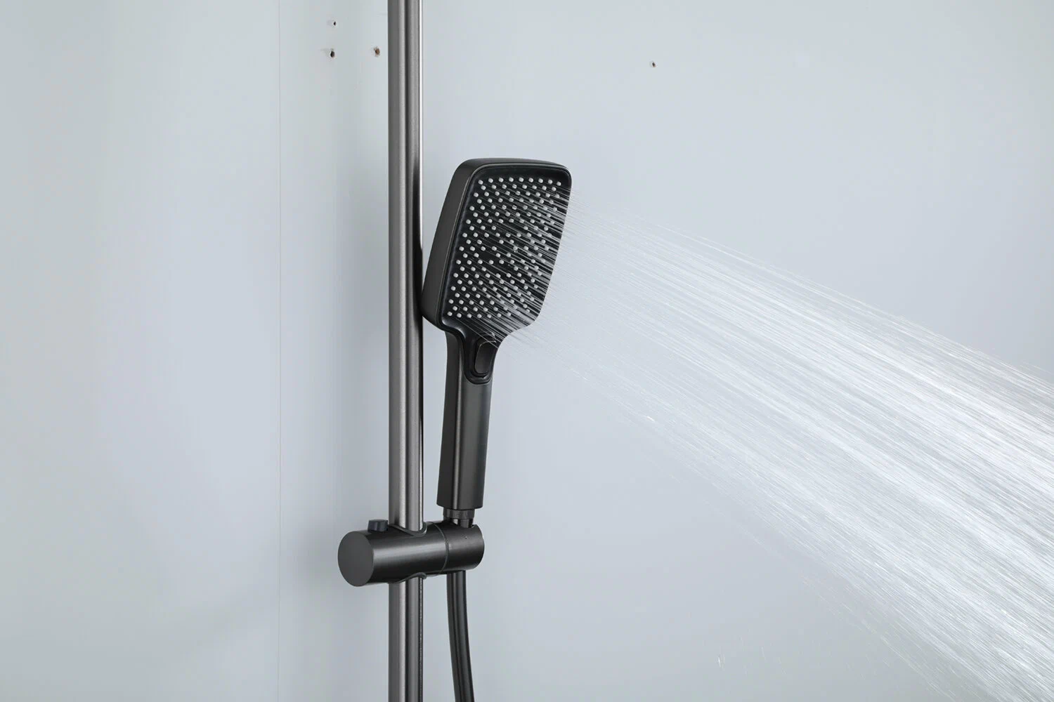 Душевая система Frap H202-9 F24202-9 оружейная сталь