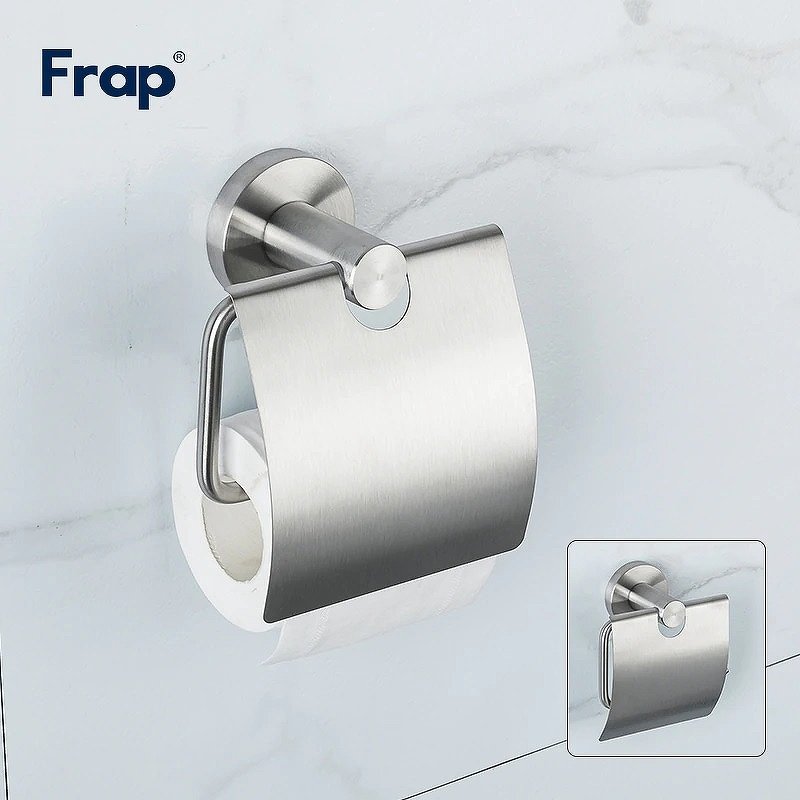Держатель туалетной бумаги Frap F30103 Сатин