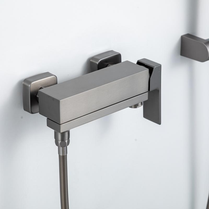 Смеситель для ванны Frap H91-9 F3291-9 оружейная сталь