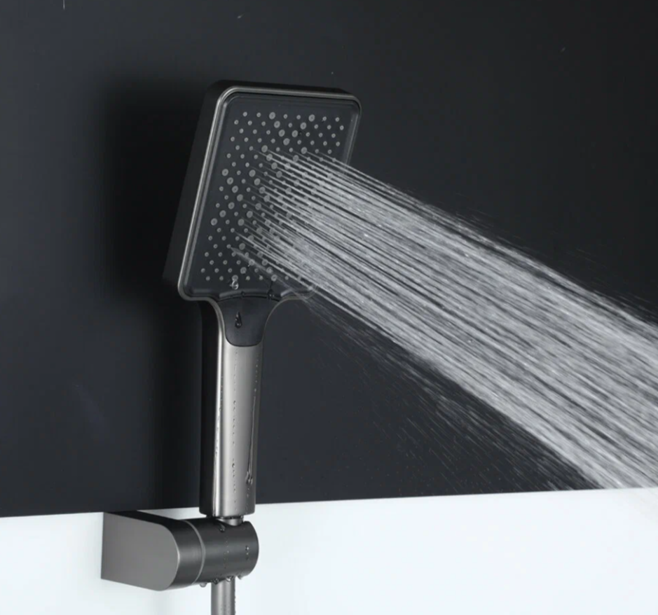 Смеситель для ванны Frap H84-9 F3284-9 оружейная сталь