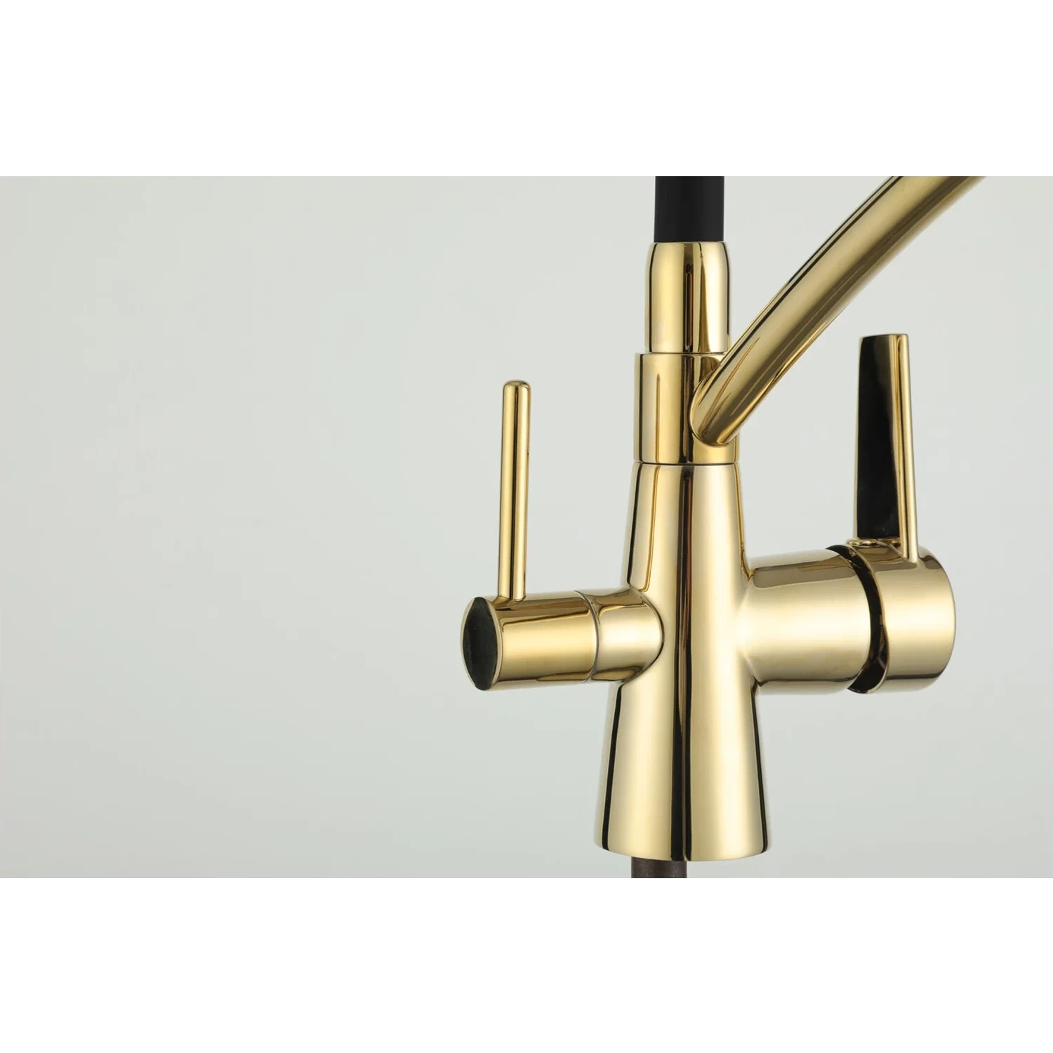 Смеситель для кухни с фильтром Gappo G4398-13 золото