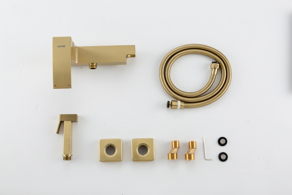 Гигиенический душ Gappo G07-33 G2007-33 золотой сатин