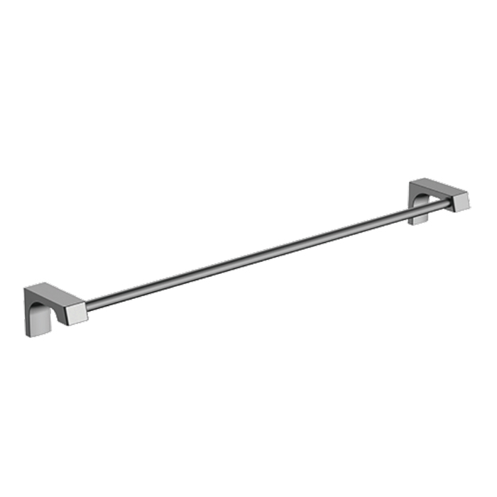 Прямой полотенцедержатель Frap F306-9 F30601-9 оружейная сталь