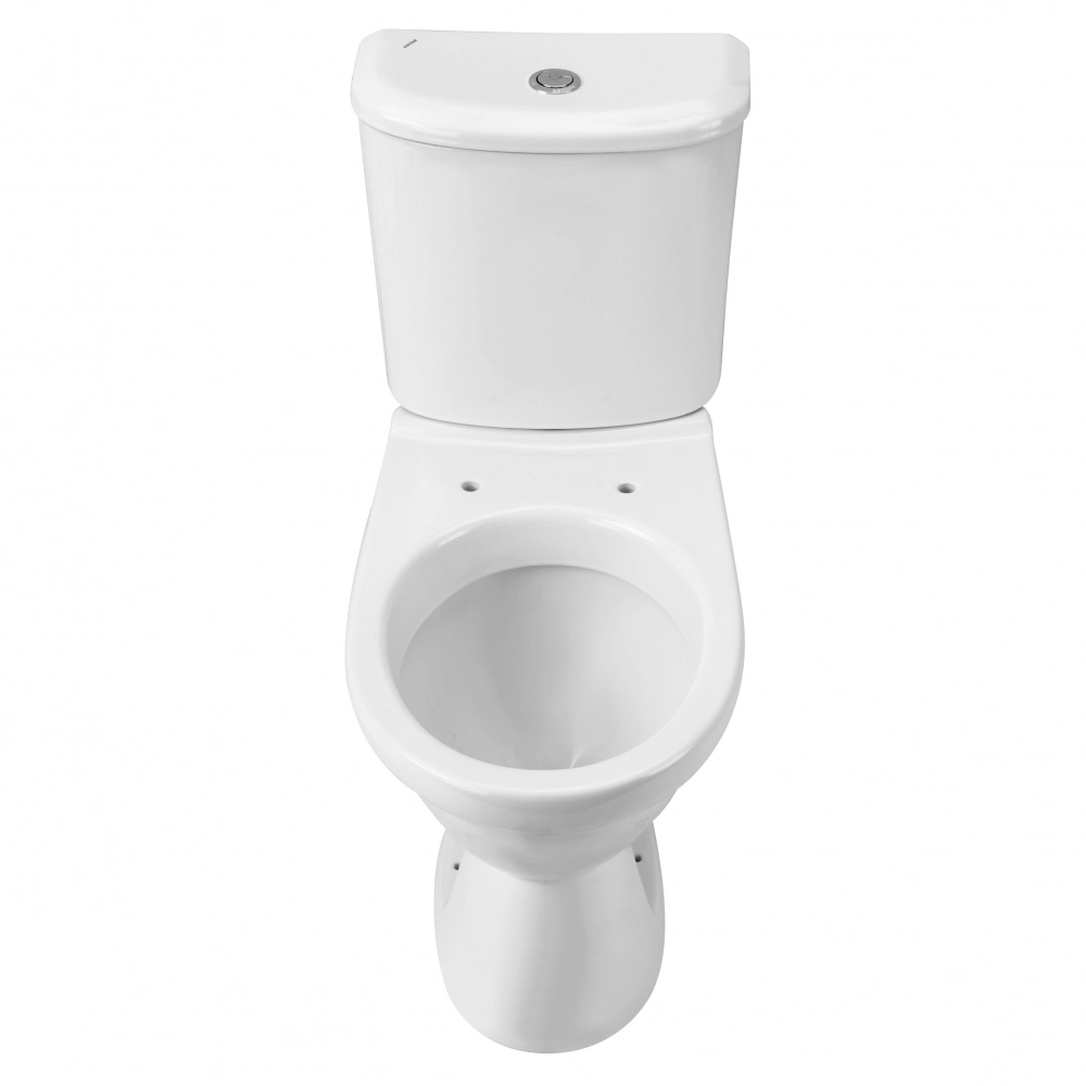 Унитаз-компакт Santek Бореаль косой выпуск, 1 режим, полипроп.