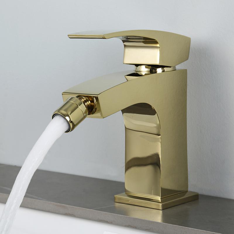 Смеситель для биде Gappo G07-3 G5007-3 золото