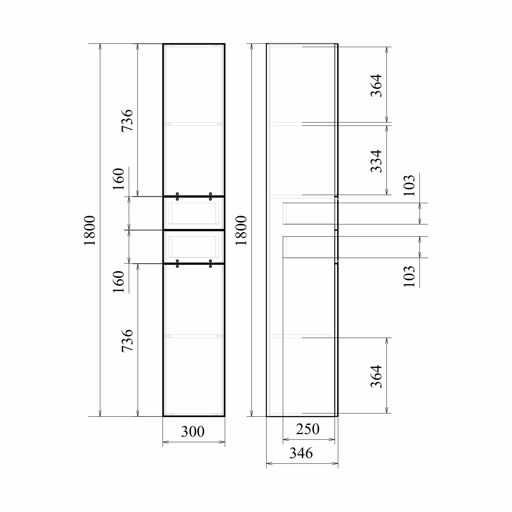 Пенал Мирсант Камилла 30 левый