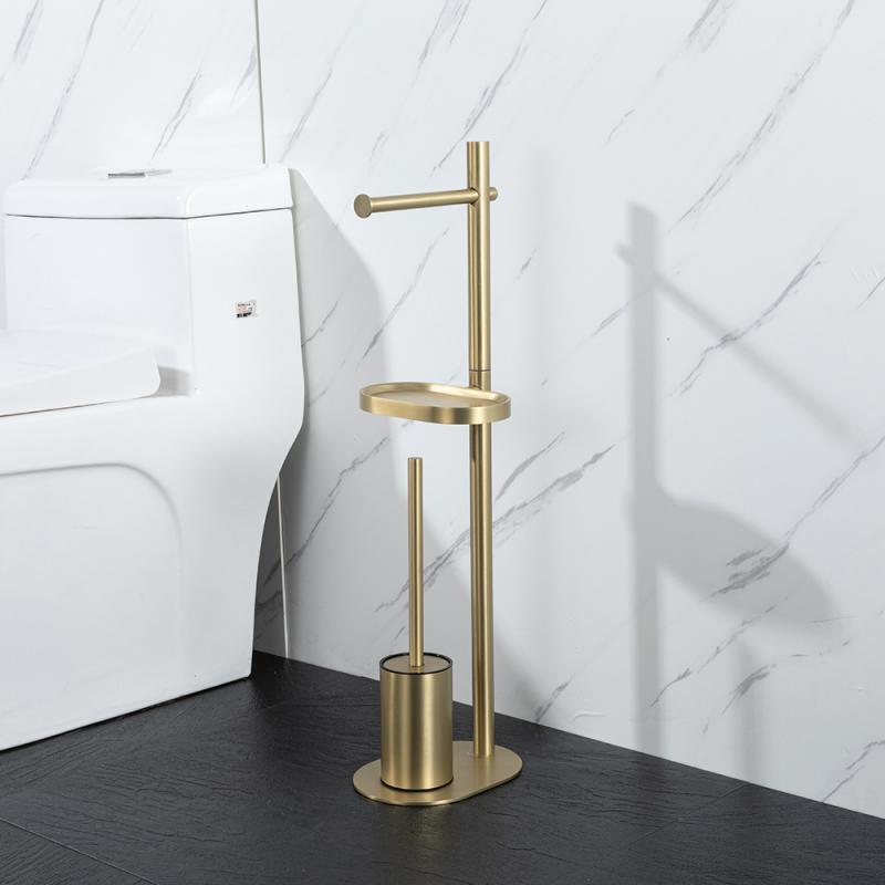 Многофункциональная стойка Gappo G905-3 золотой сатин