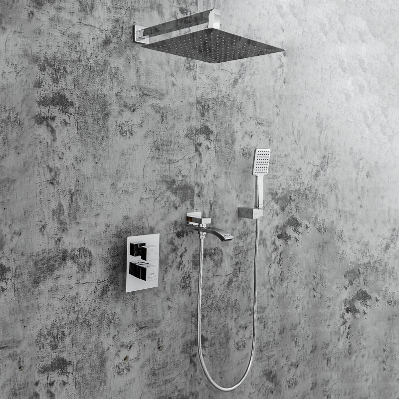 Встраиваемая душевая система с термостатом Gappo  G07 G7107-40