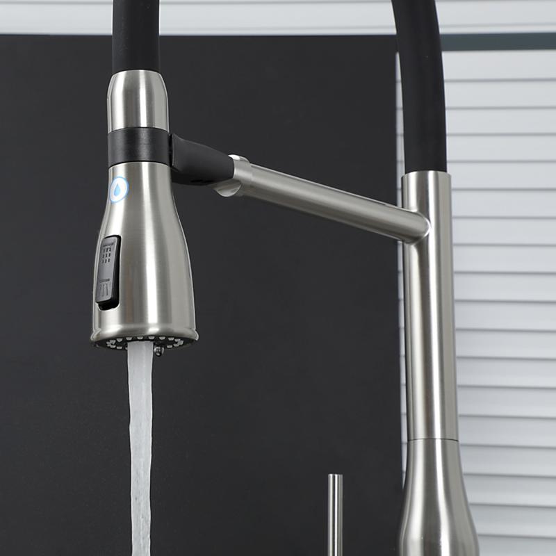 Смеситель для кухни с фильтром Gappo G4399-75 сатин