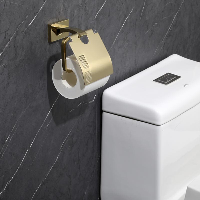 Держатель туалетной бумаги Gappo G07-3 G0703-3 золото