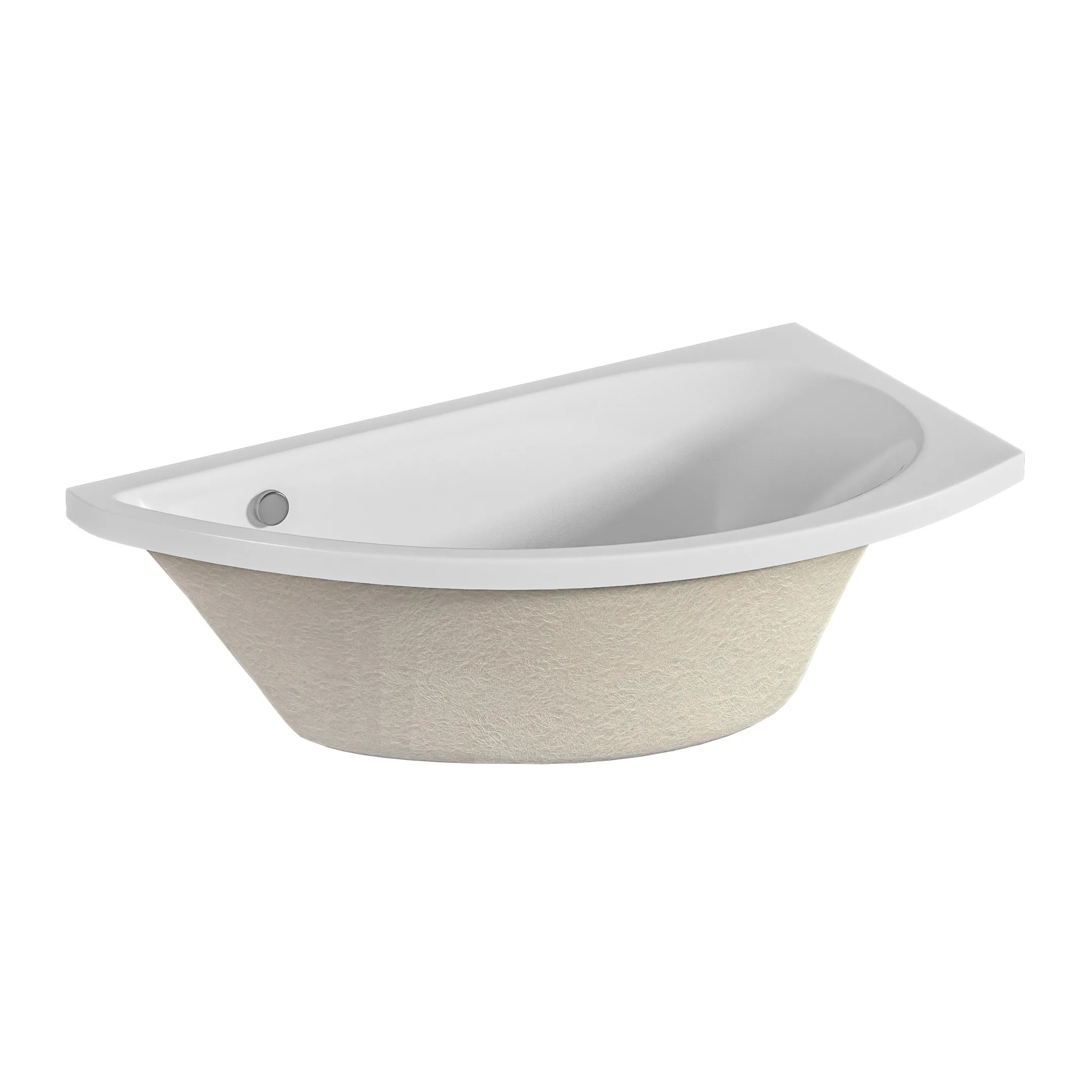 Акриловая ванна 1Marka Piccolo 150*75 R правая