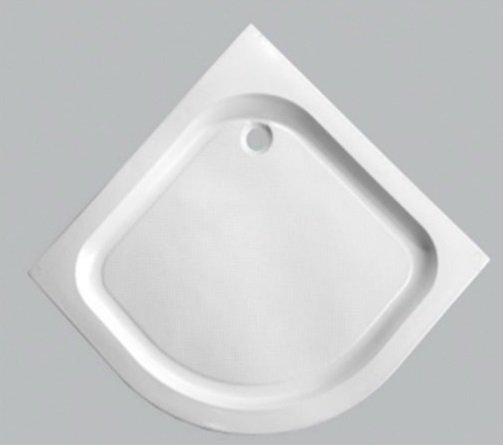 Поддон акриловый EvaGold ABS07 100*100 полукруглый (с сифоном)