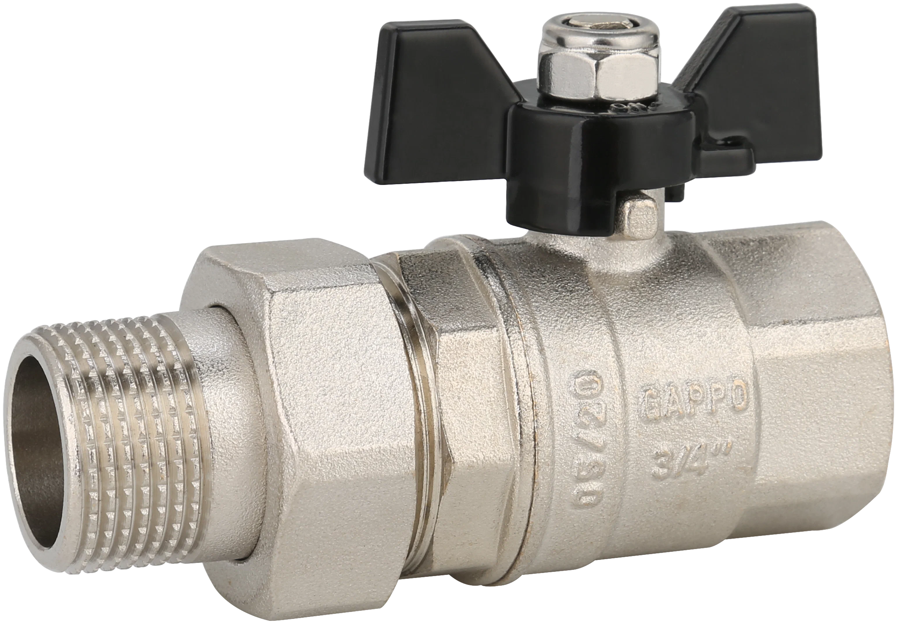 Кран-бабочка Gappo G219.04 1/2 MF