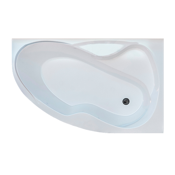 Акриловая ванна Мирсант Ливадия Premium 160*100 правая