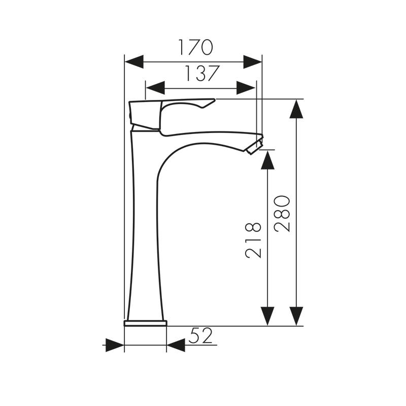 Смеситель для раковины Kaiser Boss 51111