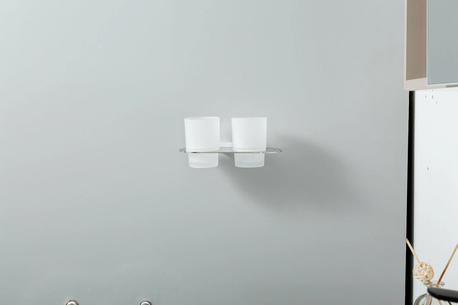 Стаканы для ванны Gappo G309-8 G30908-8 белый-хром