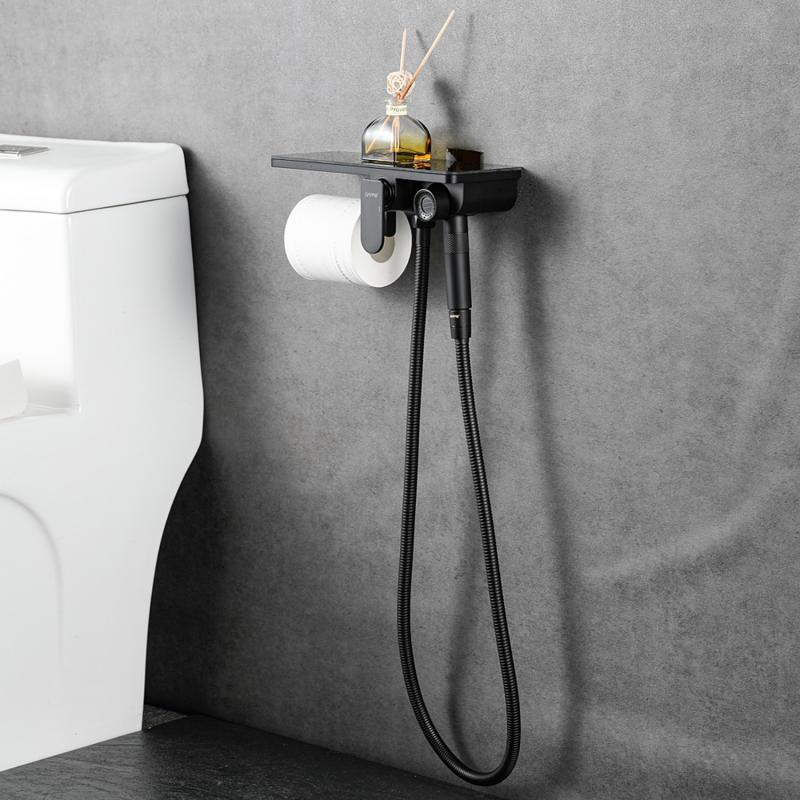 Гигиенический душ встраиваемый Gappo G7295-16 черный