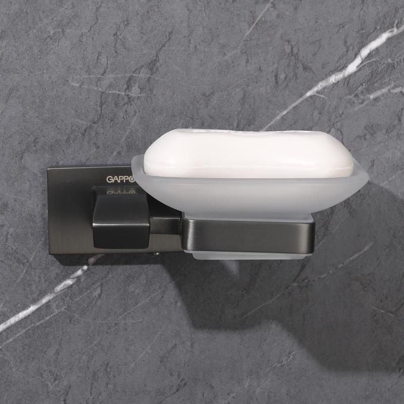 Мыльница Gappo G07-9 G0702-9 оружейная сталь