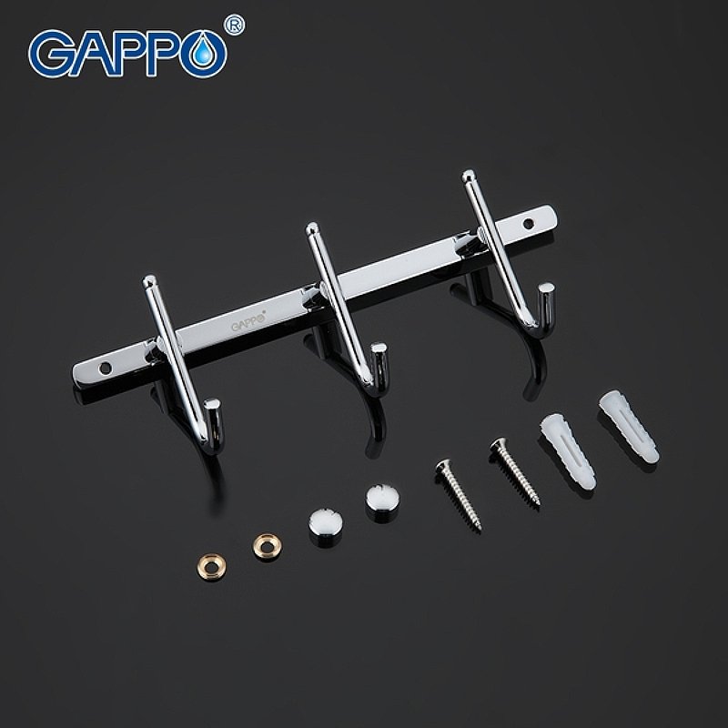 Планка с 3 крючками Gappo G201-3