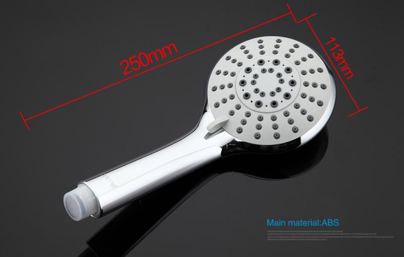 Душевая лейка 5 режимов Gappo G16 хром