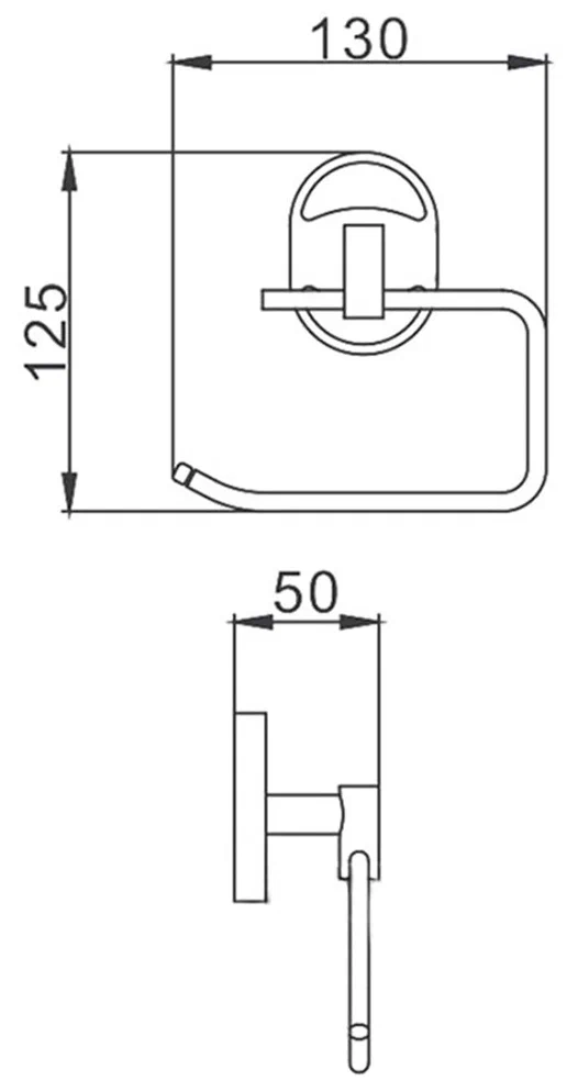 Держатель туалетной бумаги Frap F1903-3