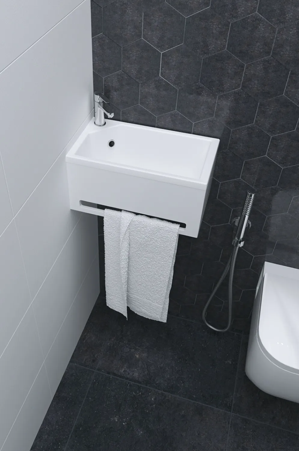 Панель с раковиной 1Marka Tiny XS MINI L