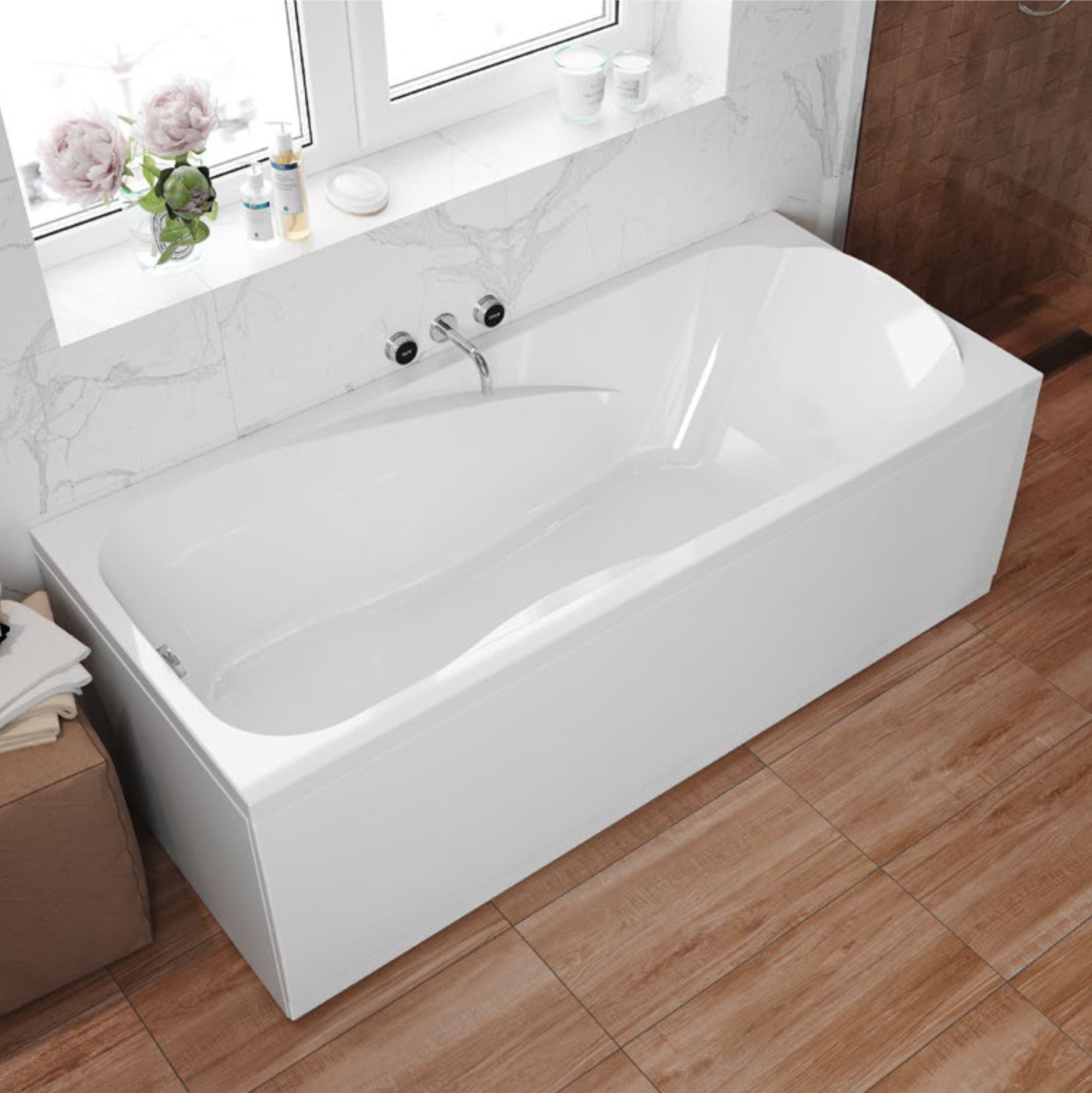 Акриловая ванна Мирсант Азов Premium 180*80