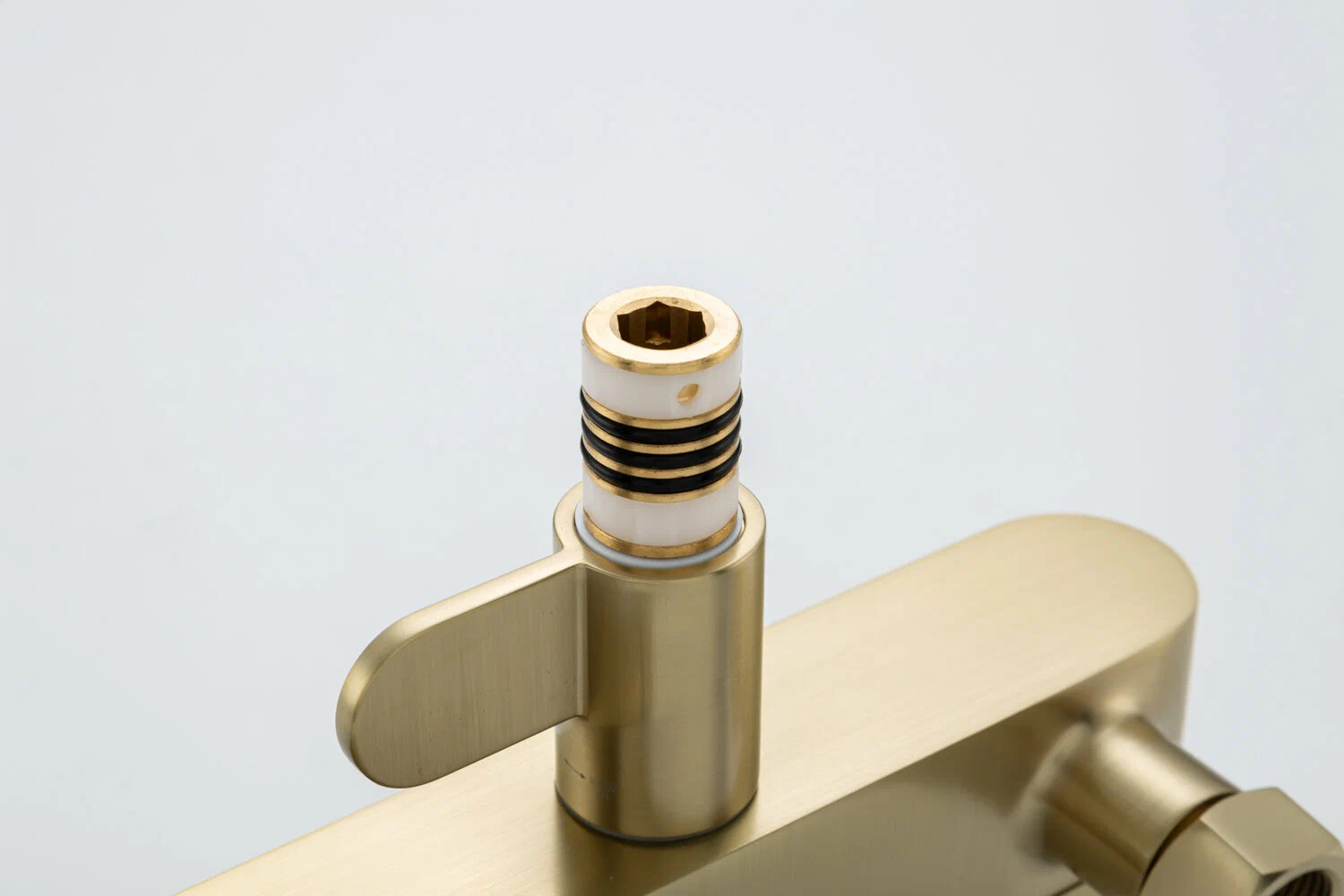 Душевая система Gappo G10-3 G2410-3 золотой сатин