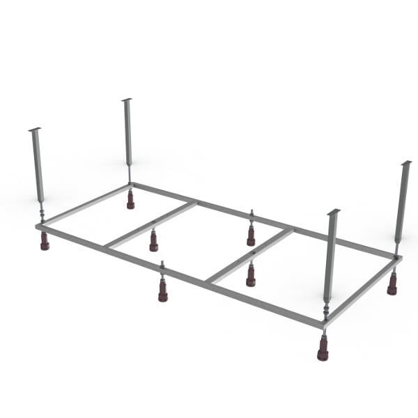 Каркас сварной + установочный комплект для ванны Sole Quadro 170*75