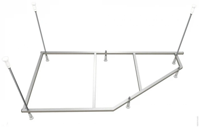 Сборный каркас для ванны Aquatek Фиджи 170*110 универсальный