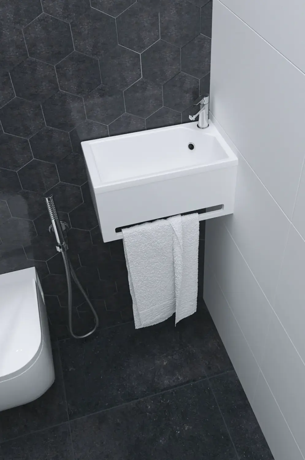 Панель с раковиной 1Marka Tiny XS MINI R