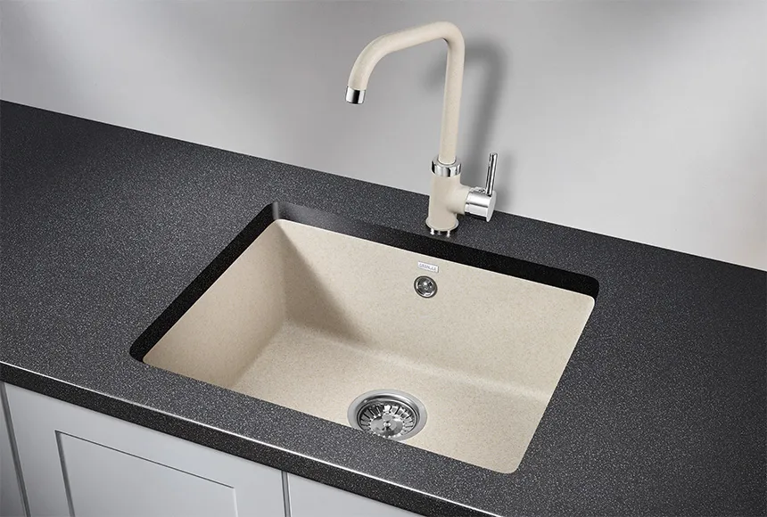 Кухонная мойка Granula GR-5551 Пирит