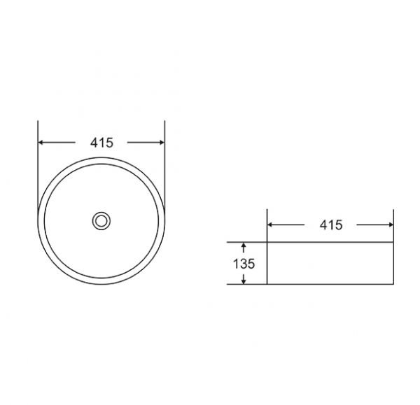 Накладная раковина Mirsant Shell-0218 Black Matt на столешницу