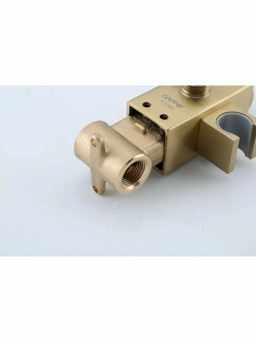 Гигиенический душ встраиваемый Gappo G17-3 G7217-3 золотой сатин