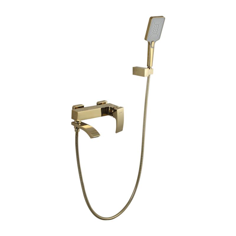 Смеситель для ванны Gappo G07-3 G3207-3 золото